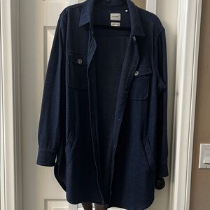 7 Diamonds Midnight Utility Jacket long. Women’s Very soft. Worn once